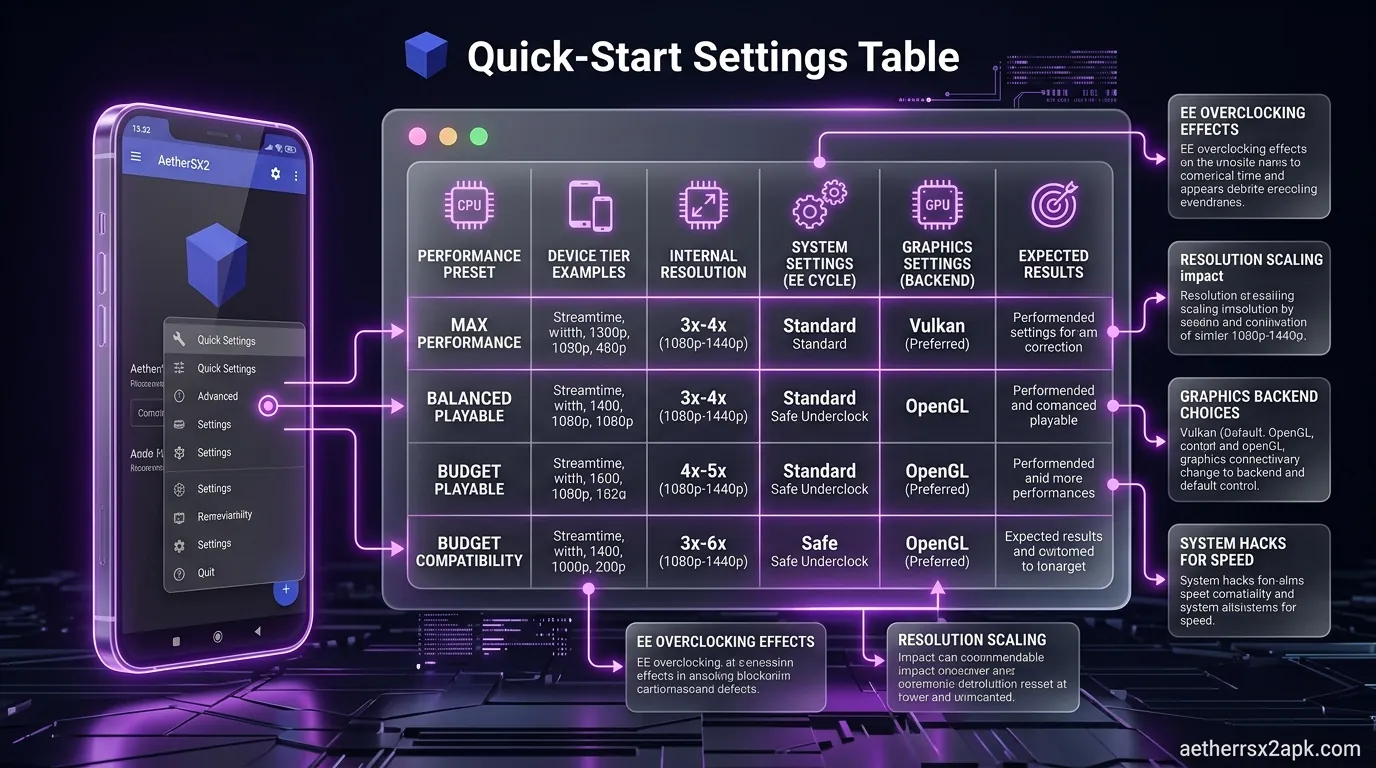 What Are the Best AetherSX2 Settings