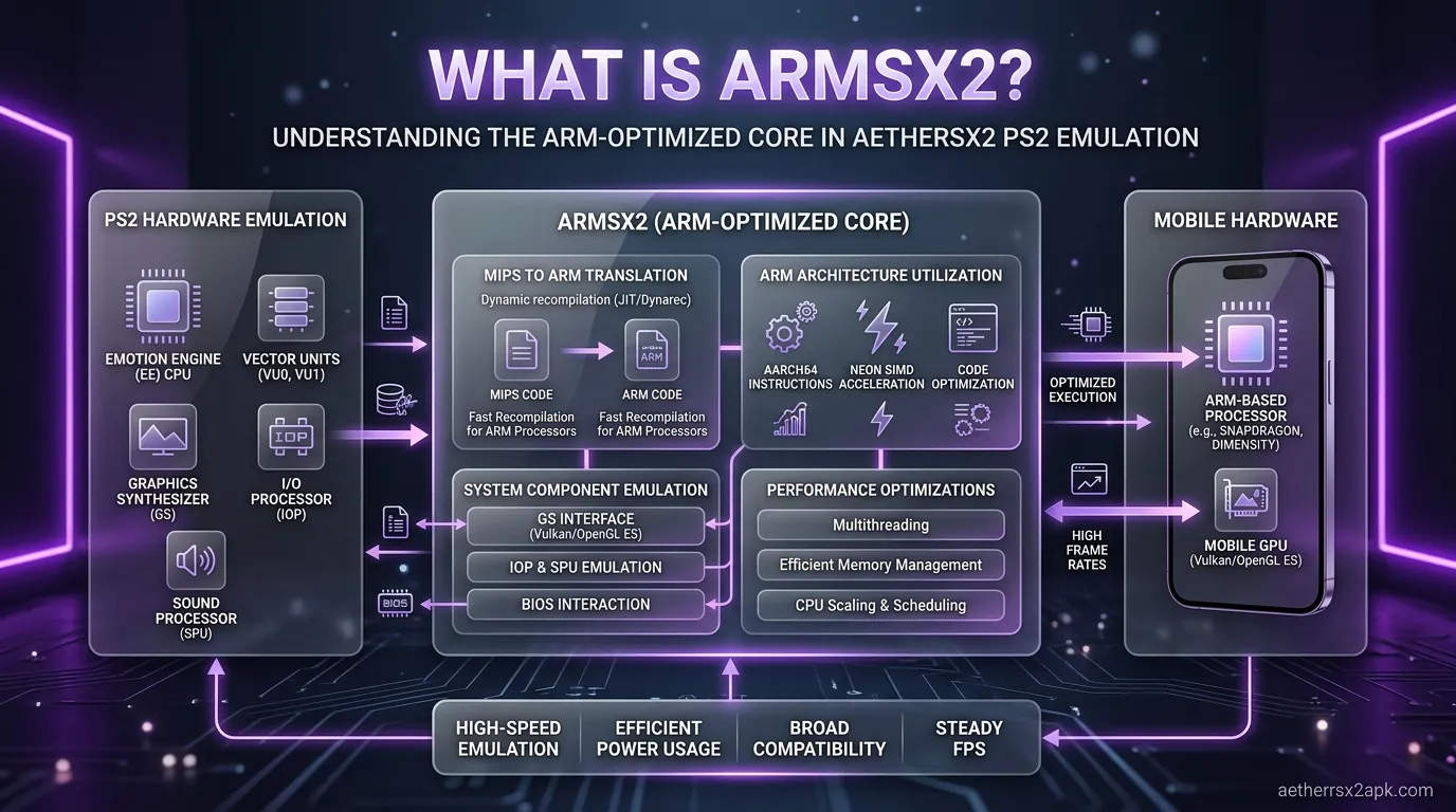 What is ARMSX2