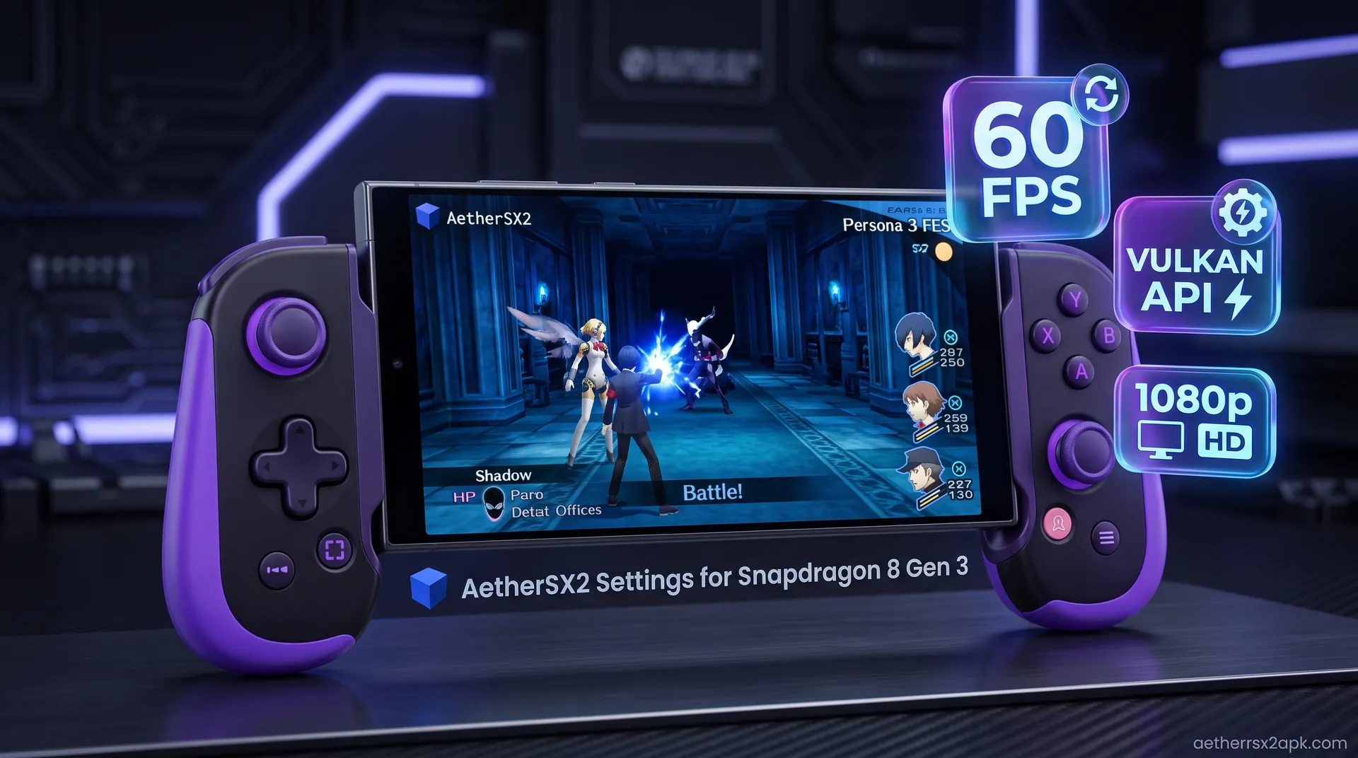 AetherSX2 Settings for Snapdragon 8 Gen 3
