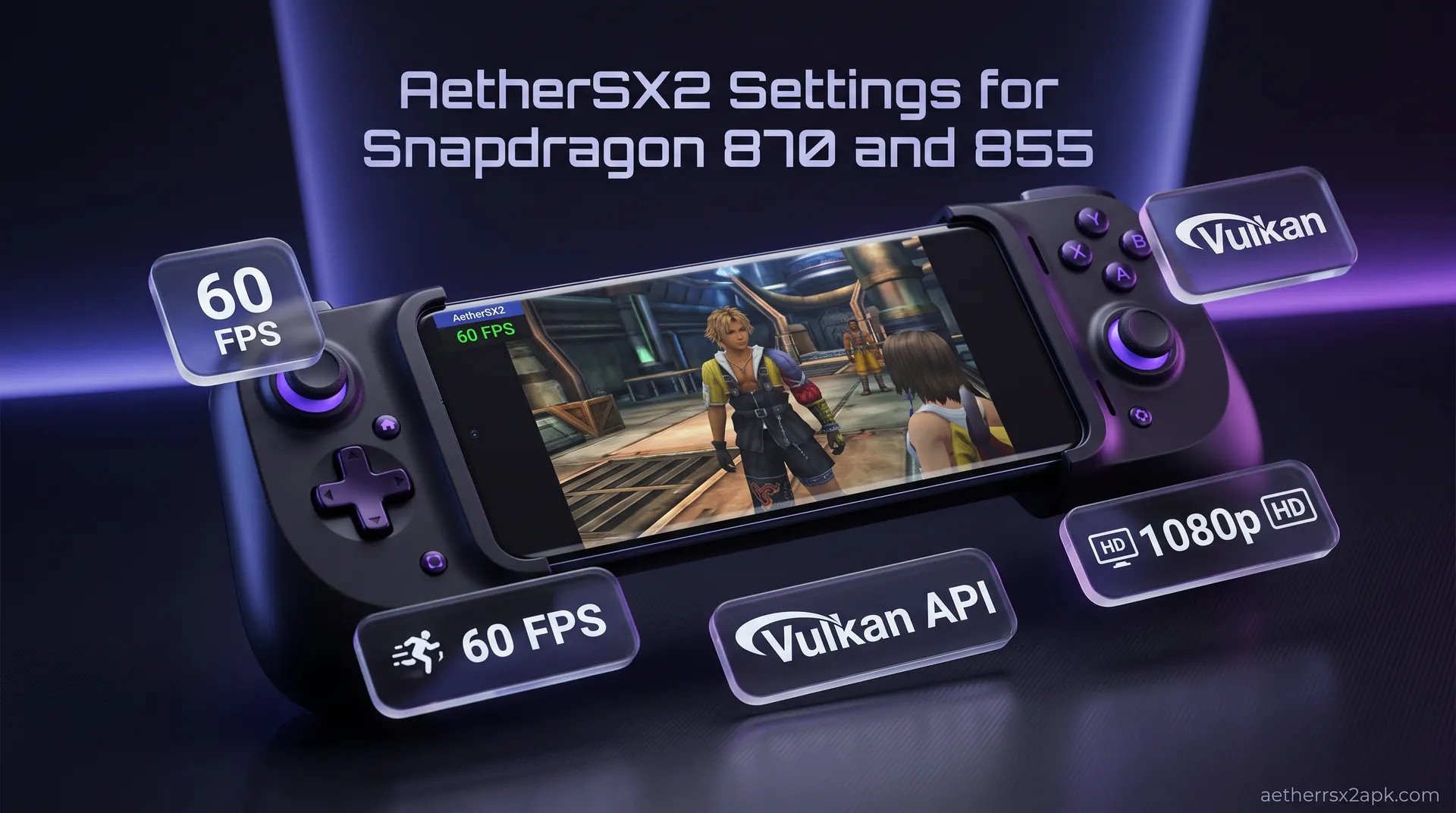 AetherSX2 Settings for Snapdragon 870 and 855