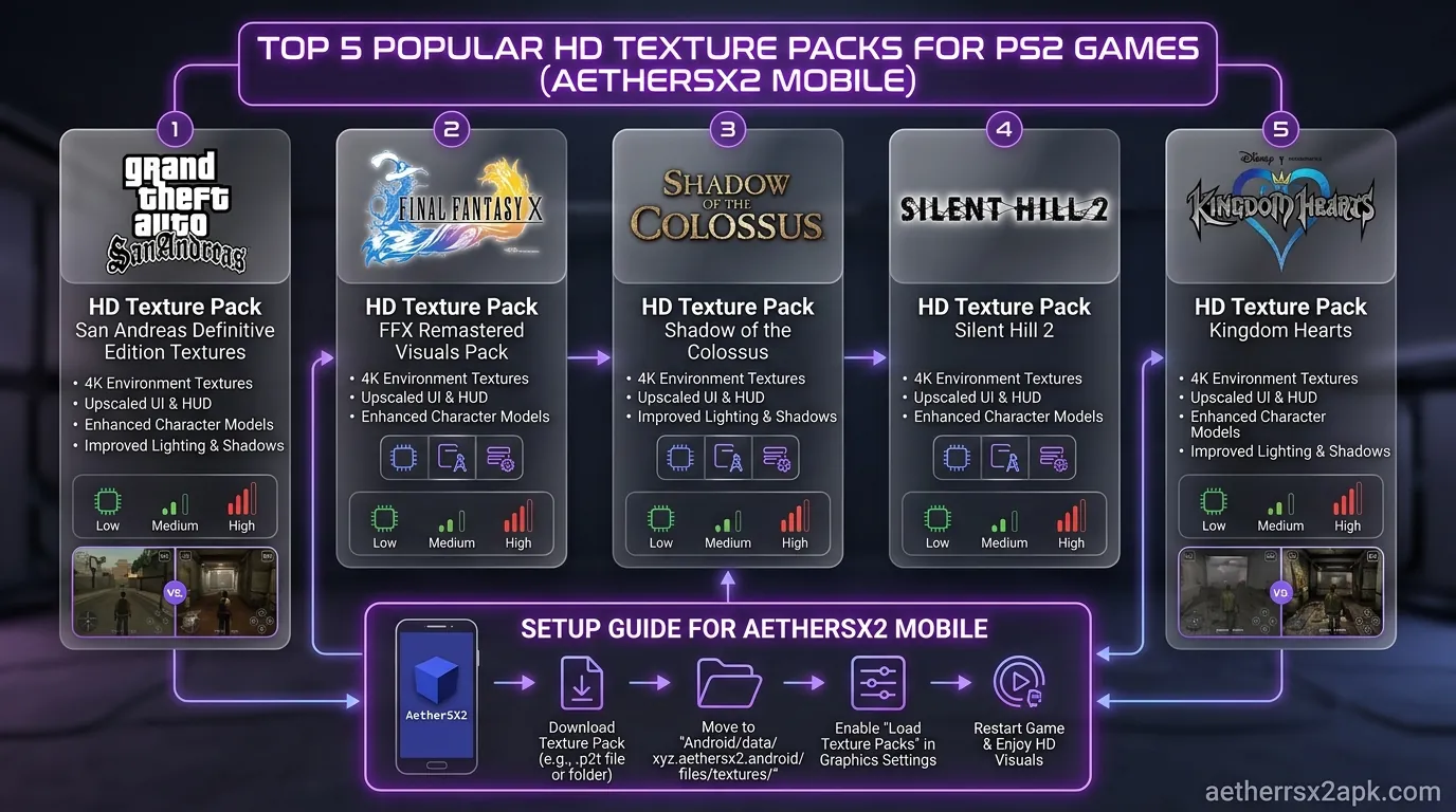 Heavy PS2 titles on AetherSX2
