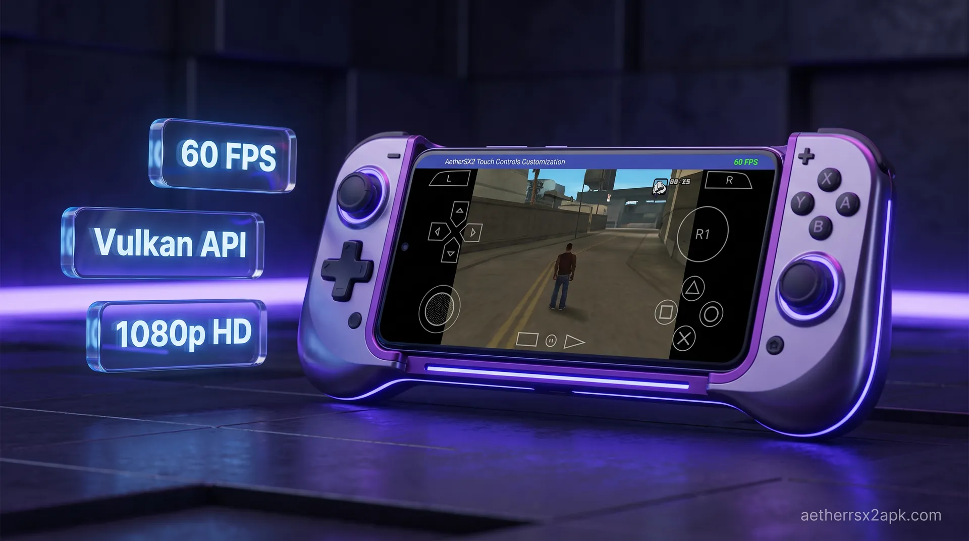 AetherSX2 Touch Controls and Overlay Editor